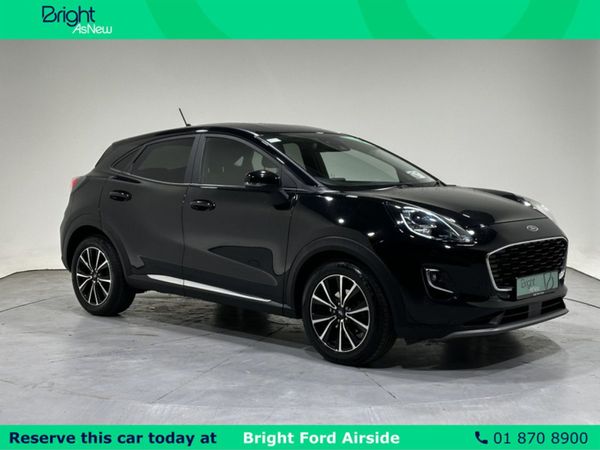 Ford Puma MPV, Petrol Hybrid, 2022, Black
