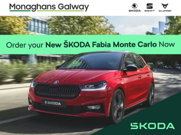 Skoda Fabia Hatchback, Petrol, 2025, Red