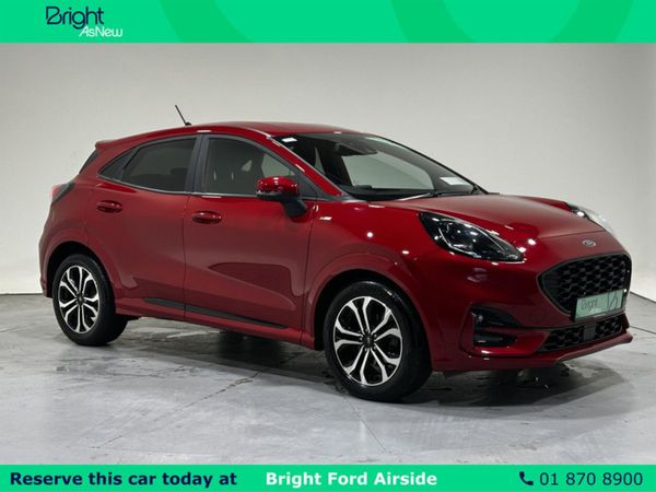 Ford Puma MPV, Petrol Hybrid, 2023, Red