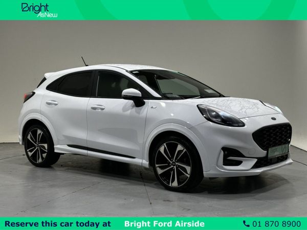Ford Puma MPV, Petrol Hybrid, 2022, White