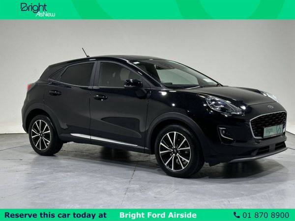 Ford Puma MPV, Petrol Hybrid, 2022, Black