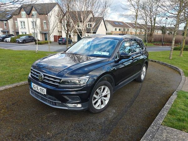 Volkswagen Tiguan SUV, Diesel, 2016, Black