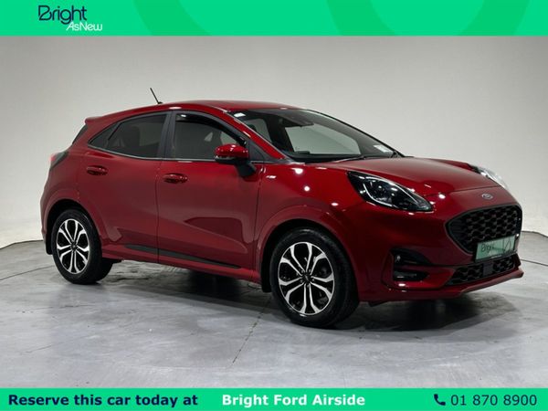 Ford Puma MPV, Petrol Hybrid, 2024, Red