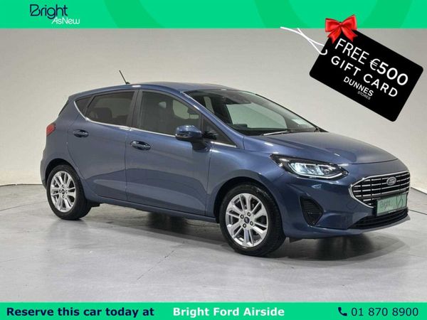 Ford Fiesta Hatchback, Petrol, 2022, Blue