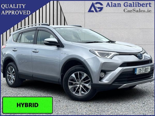 Toyota RAV4 SUV, Petrol Hybrid, 2017, Grey