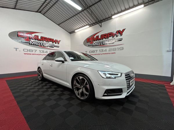 Audi A4 Saloon, Petrol, 2019, White