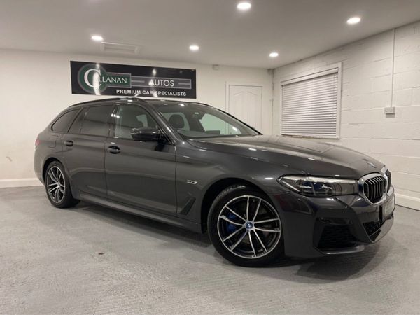 BMW 5-Series Estate, Petrol Plug-in Hybrid, 2023, Grey