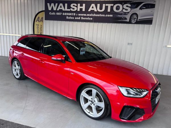 Audi A4 Estate, Diesel, 2021, Red