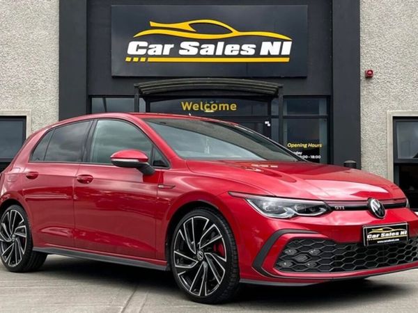 Volkswagen Golf Hatchback, Petrol, 2021, Red