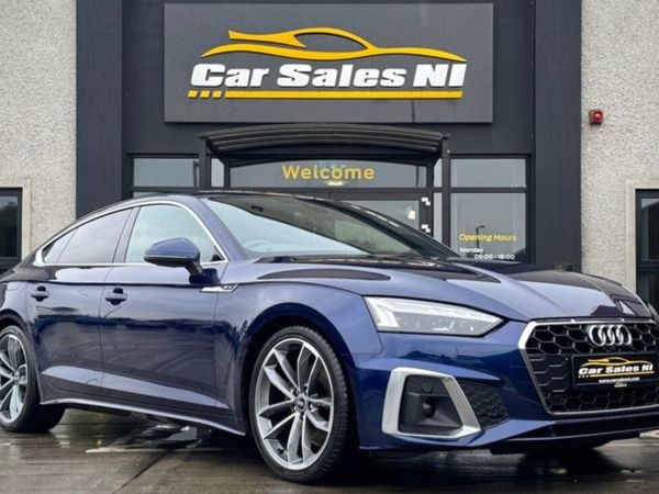 Audi A5 Hatchback, Diesel, 2021, Blue