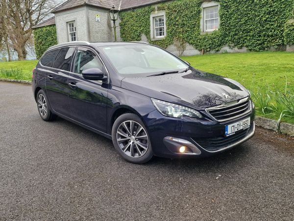 Peugeot 308 Estate, Diesel, 2017, Blue
