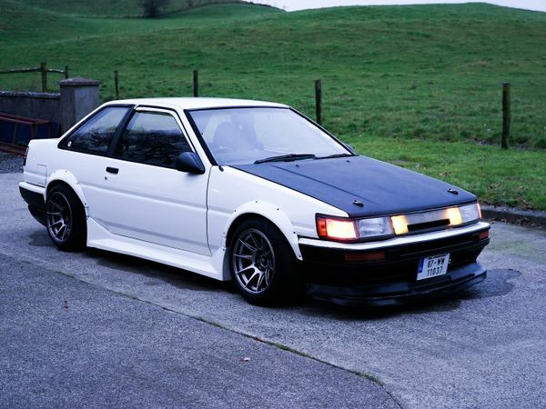 Toyota Levin Coupe, Petrol, 1987, White