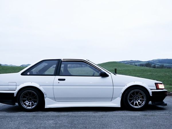Toyota Levin Coupe, Petrol, 1987, White
