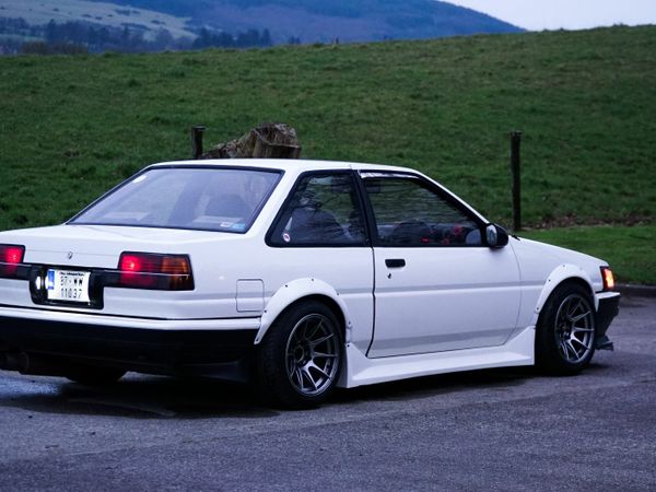 Toyota Levin Coupe, Petrol, 1987, White