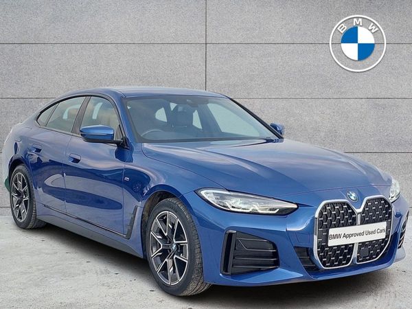 BMW 4-Series Saloon, Diesel, 2022, Blue