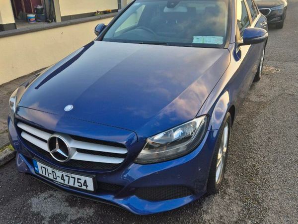 Mercedes-Benz C-Class Saloon, Diesel, 2017, Blue
