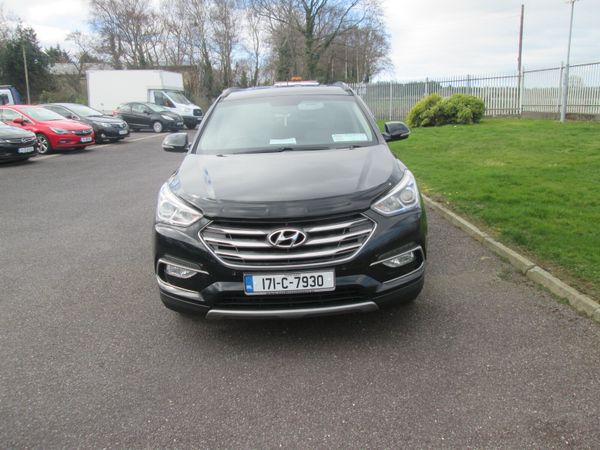 Hyundai Santa Fe SUV, Diesel, 2017, Black