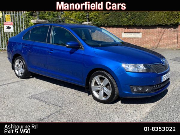 Skoda Rapid Saloon, Petrol, 2016, Blue