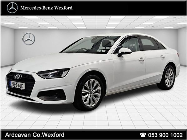 Audi A4 Saloon, Diesel, 2020, White