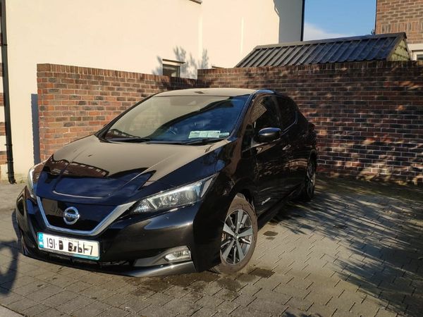Nissan Leaf Hatchback, Electric, 2019, Black