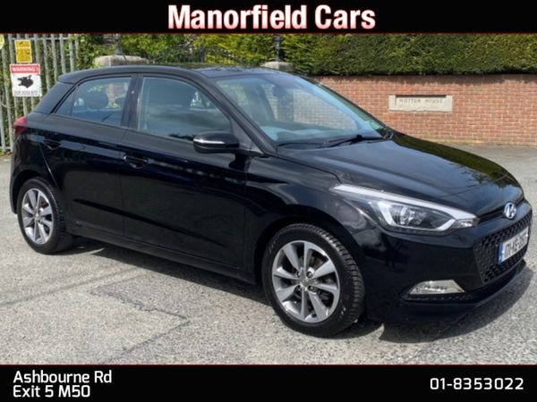 Hyundai i20 Hatchback, Petrol, 2017, Black