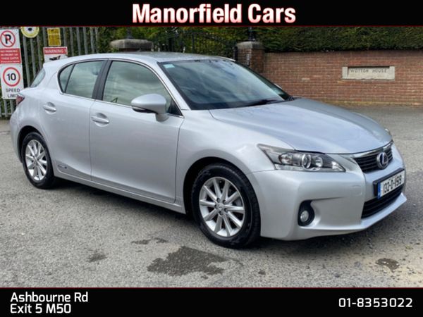Lexus CT Hatchback, Petrol Hybrid, 2013, Silver