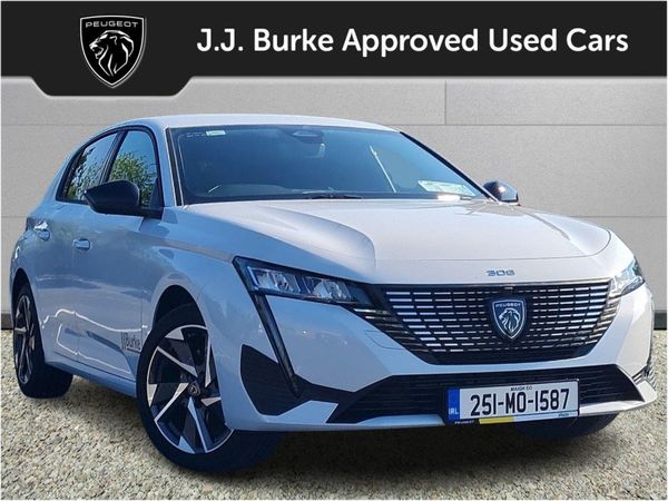 Peugeot 308 Hatchback, Petrol Hybrid, 2025, White
