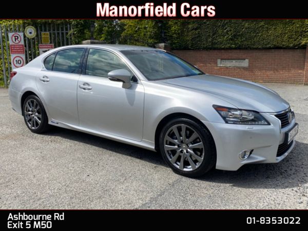 Lexus GS Saloon, Petrol Hybrid, 2015, Silver