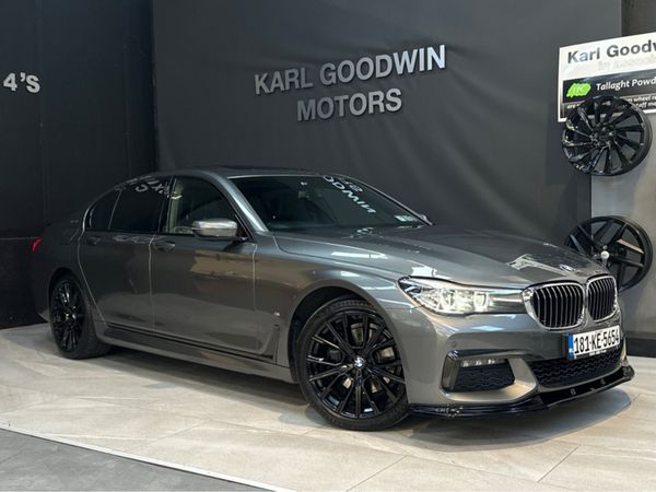 BMW 7-Series Saloon, Petrol Plug-in Hybrid, 2018, Grey