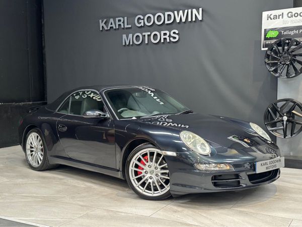 Porsche 911 Convertible, Petrol, 2005, Grey