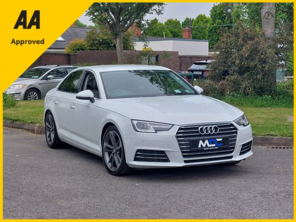 Audi A4 Saloon, Diesel, 2018, White