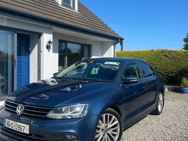 Volkswagen Jetta Saloon, Diesel, 2016, Blue