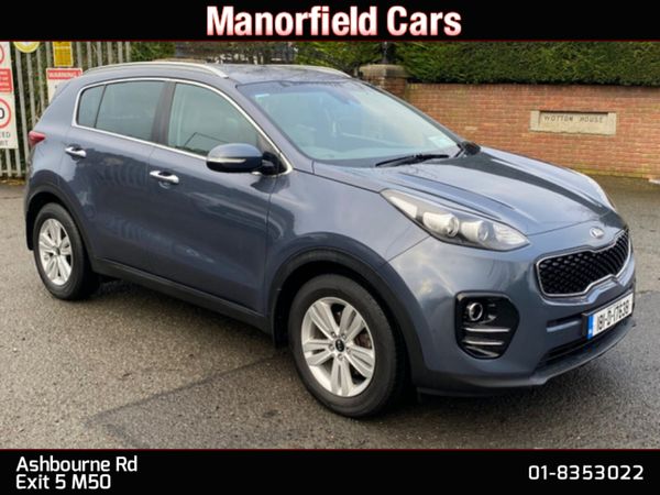 Kia Sportage SUV, Diesel, 2018, Blue