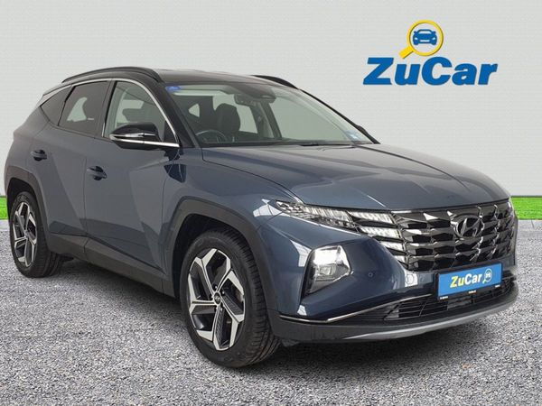 Hyundai Tucson SUV, Petrol Hybrid, 2021, Blue