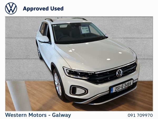 Volkswagen T-Roc SUV, Diesel, 2025, White