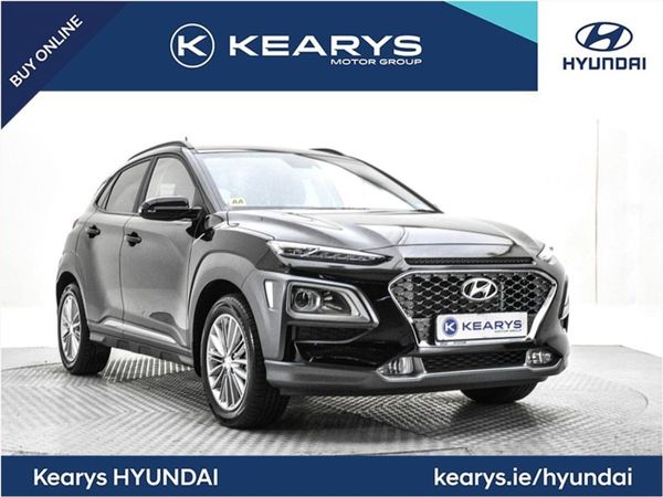 Hyundai KONA Crossover, Petrol, 2019, Black