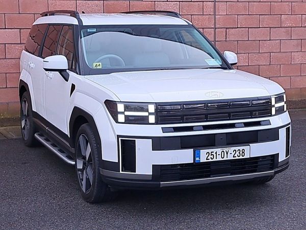 Hyundai Santa Fe SUV, Petrol Plug-in Hybrid, 2025, White