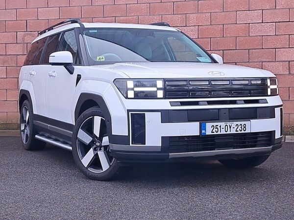 Hyundai Santa Fe SUV, Petrol Plug-in Hybrid, 2025, White