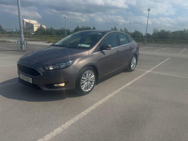 Ford Focus Saloon, Diesel, 2017, Brown