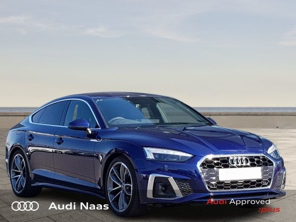 Audi A5 Coupe, Diesel Hybrid, 2023, Blue