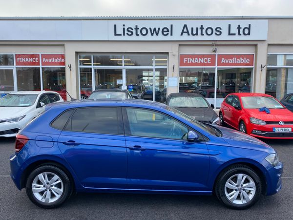 Volkswagen Polo Hatchback, Petrol, 2020, Blue