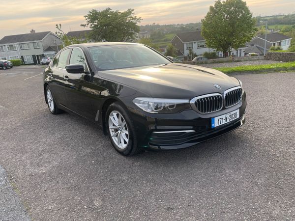BMW 5-Series Saloon, Diesel, 2017, Black