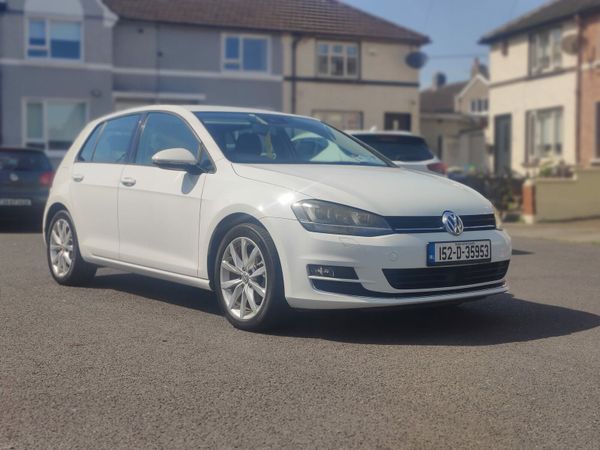 Volkswagen Golf Hatchback, Petrol, 2015, White