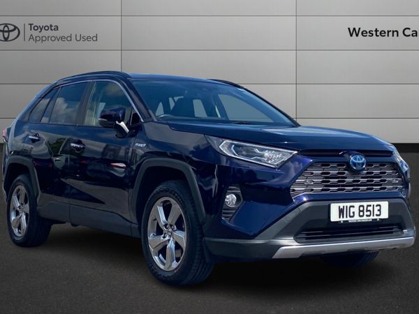 Toyota RAV4 SUV, Petrol Hybrid, 2020, Blue