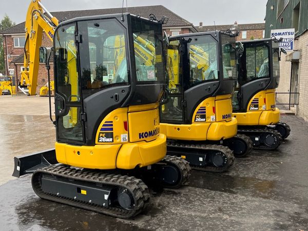 New Komatsu PC26MR-5 Mini Excavators for sale in Co. Antrim for £0 on ...