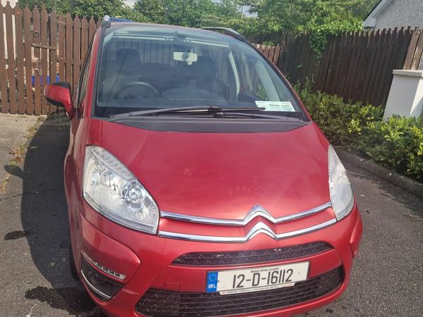 Citroen C4 Picasso MPV, Diesel, 2012, Red