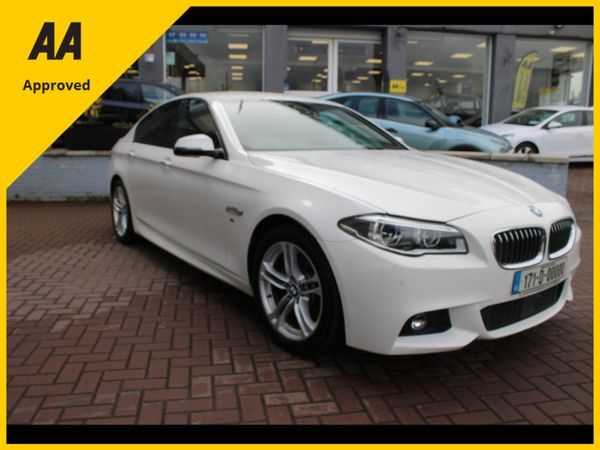 BMW 5-Series Saloon, Diesel, 2017, White