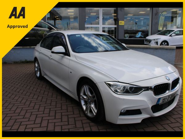 BMW 3-Series Saloon, Diesel, 2015, White
