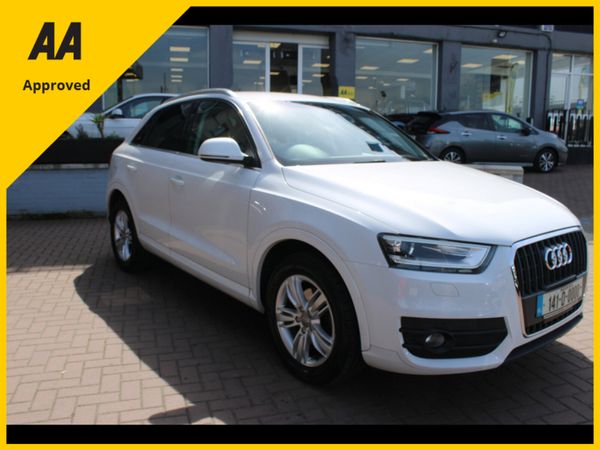 Audi Q3 Estate, Petrol, 2014, White