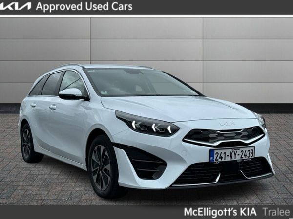 Kia Ceed Estate, Petrol Plug-in Hybrid, 2024, White